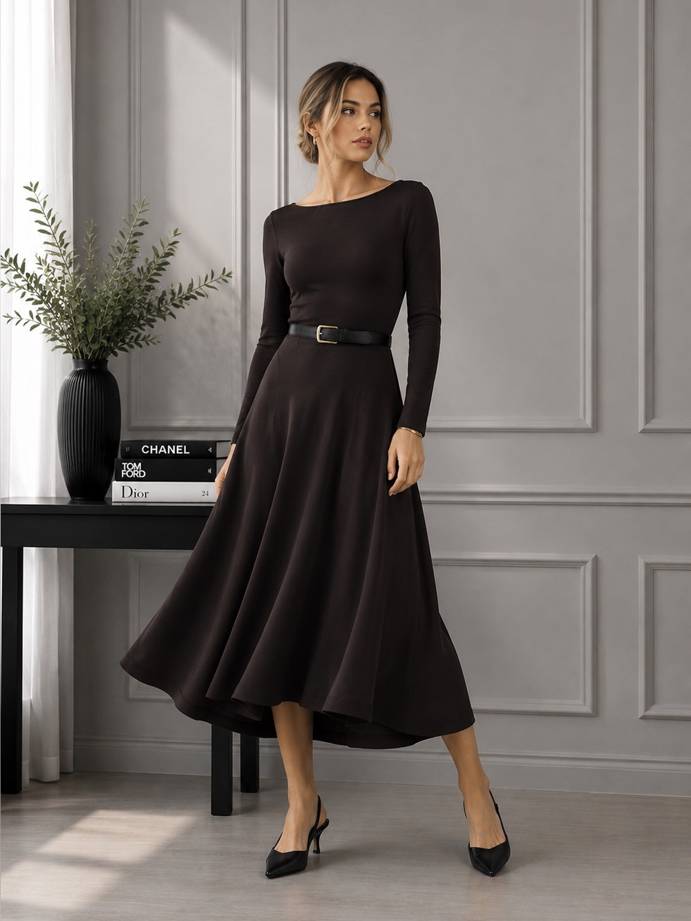 Reformation Wiley Knit Dress Small B2766